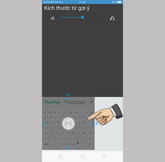 Thay đổi kích thước
